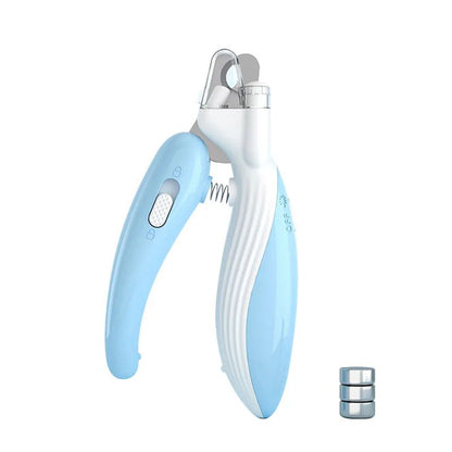 LED Pet Nail Clippers for Dogs & Cats Safe Paw Grooming Trimmer