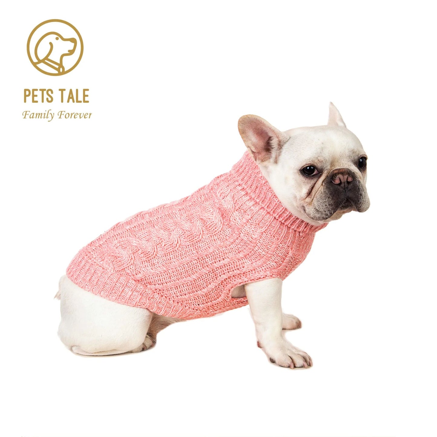 Cozy Knitted Dog Sweater for Warm Winter Pet Style