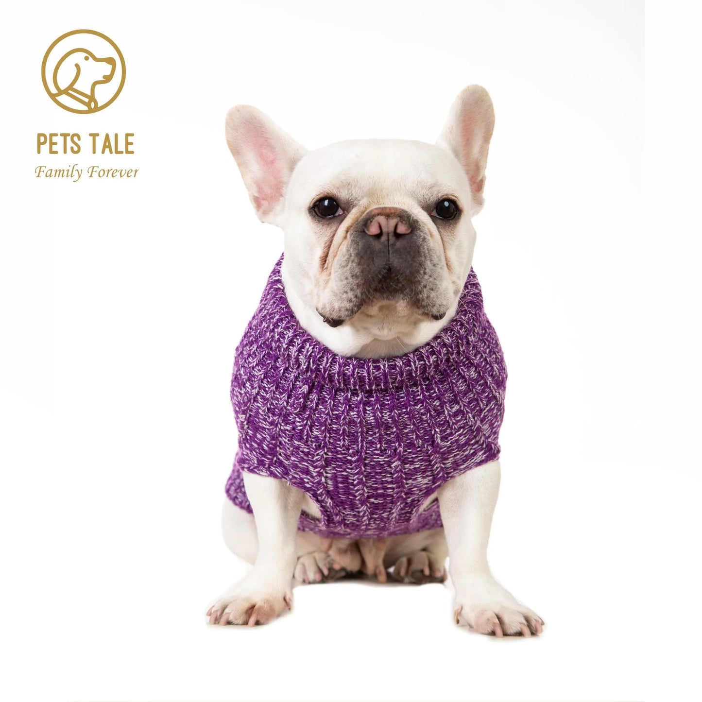 Cozy Knitted Dog Sweater for Warm Winter Pet Style