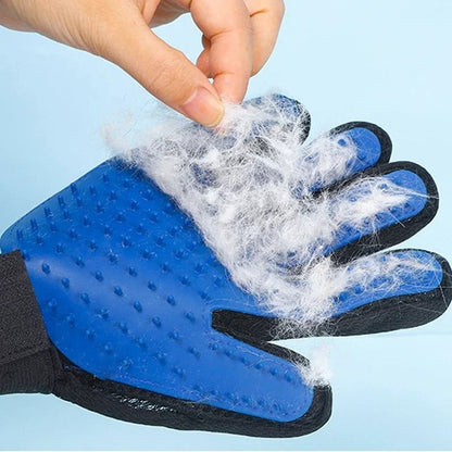Silicone Pet Grooming Gloves Hair Removal Brush for Cats and Dogs