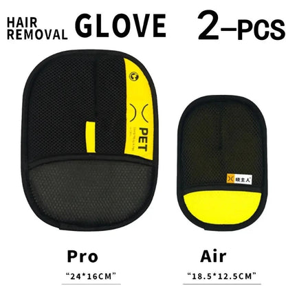 Electrostatic Pet Hair Removal Glove Two Way Grooming Brush for Cats and Dogs