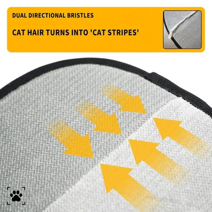 Electrostatic Pet Hair Removal Glove Two Way Grooming Brush for Cats and Dogs