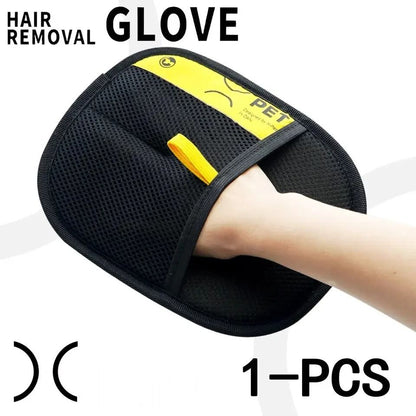 Electrostatic Pet Hair Removal Glove Two Way Grooming Brush for Cats and Dogs