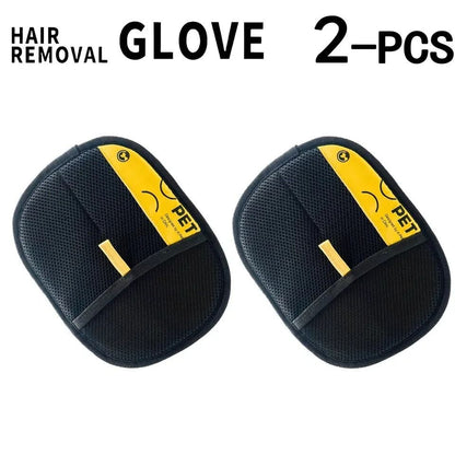 Electrostatic Pet Hair Removal Glove Two Way Grooming Brush for Cats and Dogs