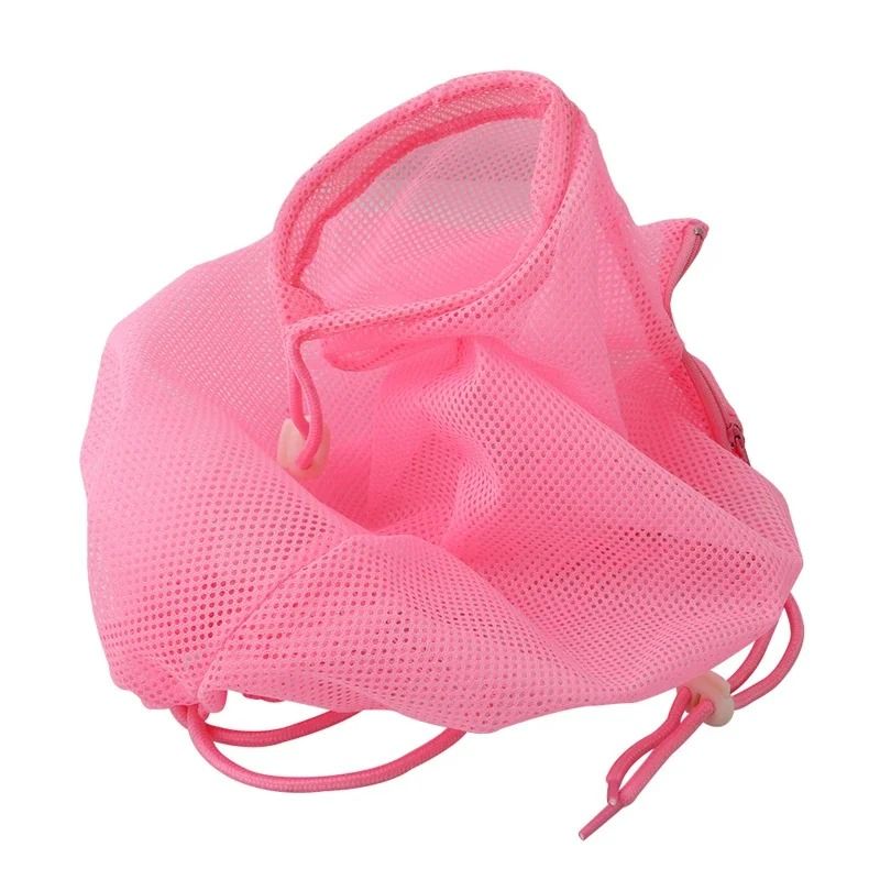 Adjustable Mesh Grooming & Bath Bag for Calm, No-Scratch Care