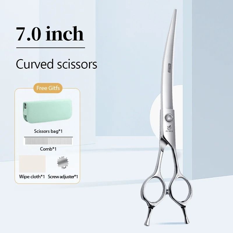 Fenice Professional Pet Grooming Scissors Set for Dogs and Cats