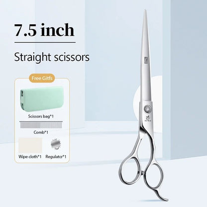Fenice Professional Pet Grooming Scissors Set for Dogs and Cats