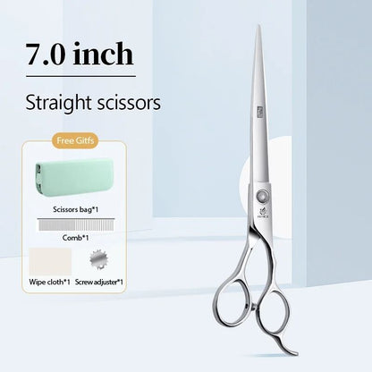 Fenice Professional Pet Grooming Scissors Set for Dogs and Cats
