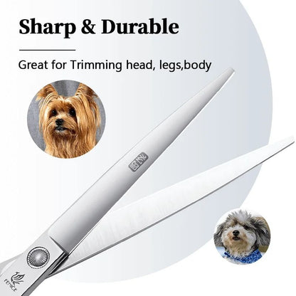 Fenice Professional Pet Grooming Scissors Set for Dogs and Cats