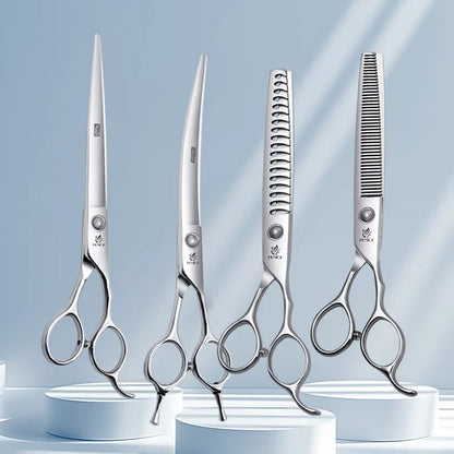 Fenice Professional Pet Grooming Scissors Set for Dogs and Cats