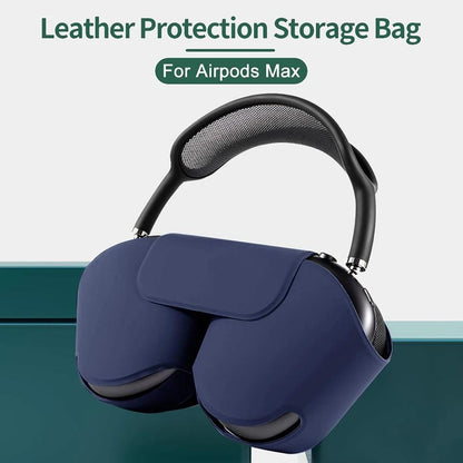 Premium AirPods Max Case Soft Leather Magnetic Protective Cover