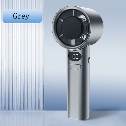 ArcticFlow Portable Mini Fan with Ice Cooling & LED Display