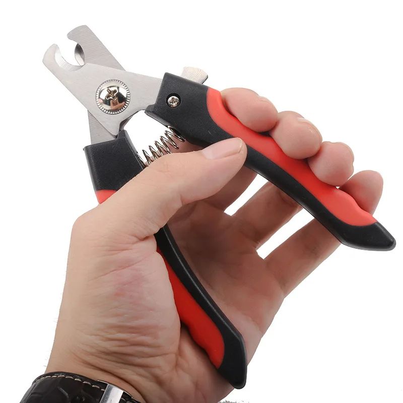 Stainless Steel Pet Nail Clippers for Dogs and Cats
