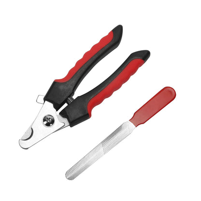 Stainless Steel Pet Nail Clippers for Dogs and Cats
