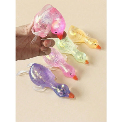 Crystal Glitter Animal Squishy Toy Slow Rebound Stress Relief Toy for Kids & Adults