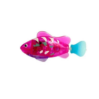 LED Inductive Interactive Swimming Robot Fish Toy