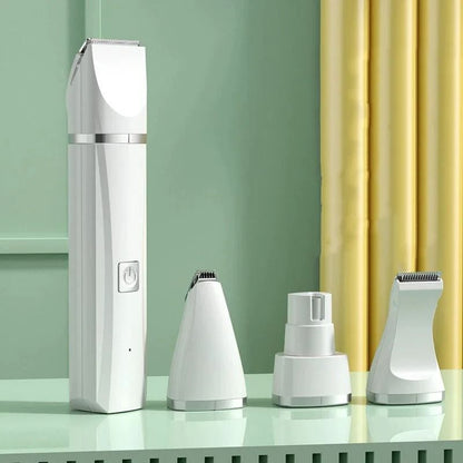4 in 1 Cordless Pet Grooming Clippers for Dogs and Cats