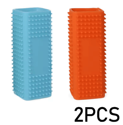 FurSweep Silicone Pet Hair Removal Brush – Rubber Cleaning Brush for Dog & Cat Hair (GSZ01)