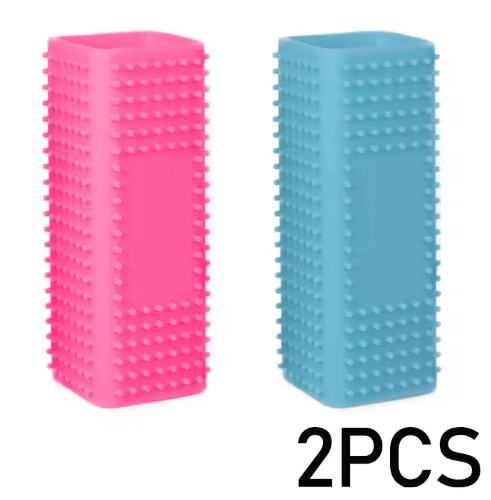 FurSweep Silicone Pet Hair Removal Brush – Rubber Cleaning Brush for Dog & Cat Hair (GSZ01)