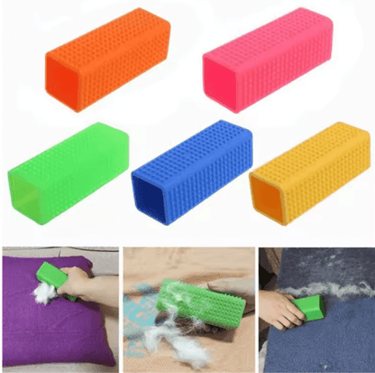 FurSweep Silicone Pet Hair Removal Brush – Rubber Cleaning Brush for Dog & Cat Hair (GSZ01)