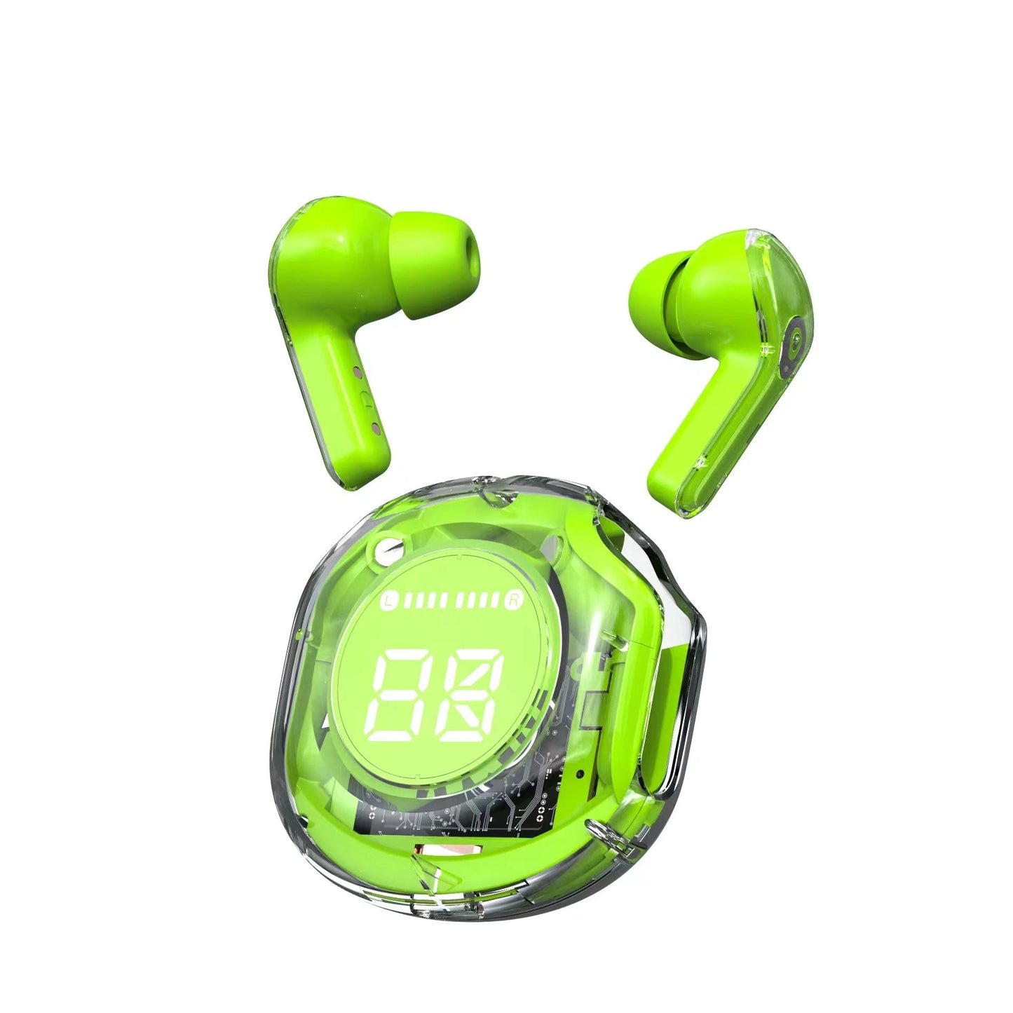 UltraClear Wireless Bluetooth Headphones with LED Power Display