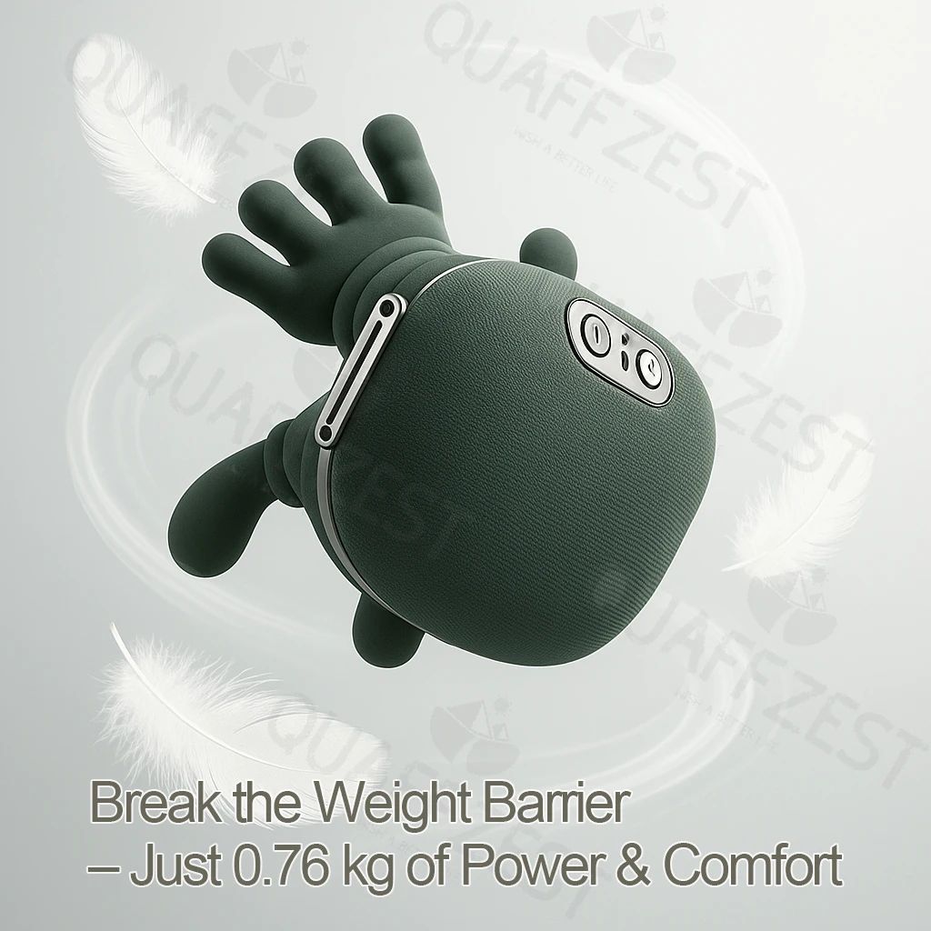 Bionic Finger Neck Massager – Electric Deep Tissue Shoulder & Back Massage Device with Heat