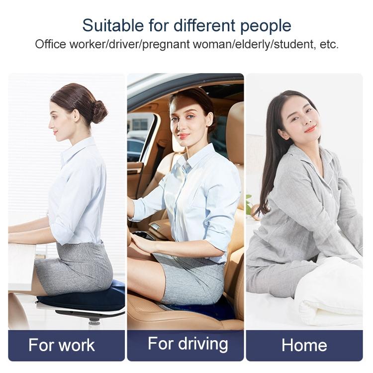 Orthopedic Seat Cushion for Tailbone Relief Memory Foam Donut Pillow for Office & Recovery