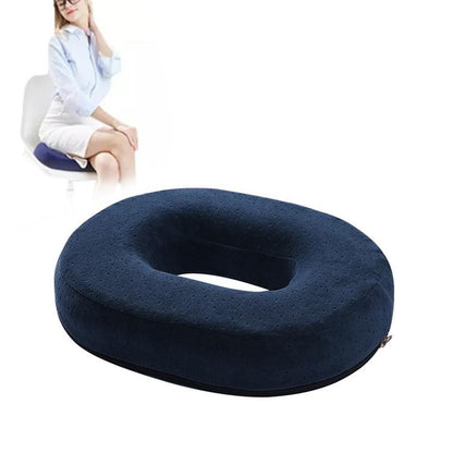 Orthopedic Seat Cushion for Tailbone Relief Memory Foam Donut Pillow for Office & Recovery