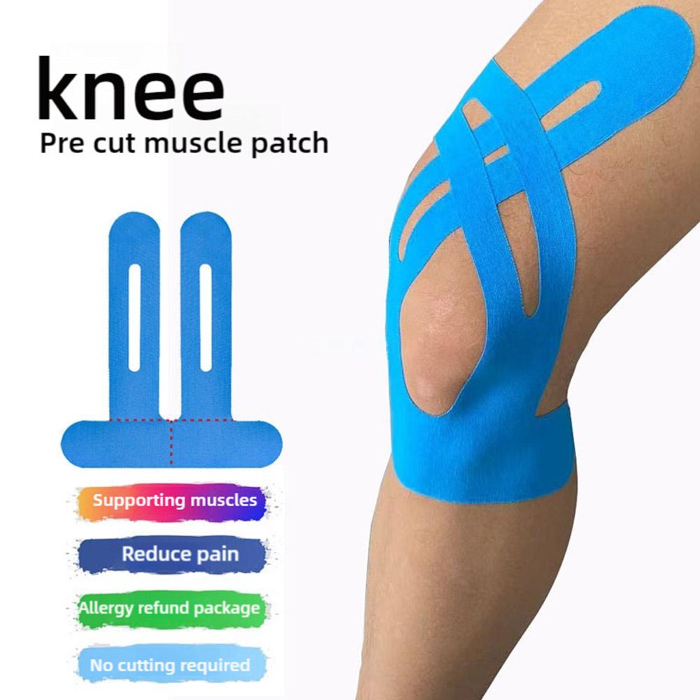 Adjustable Pre Cut Kinesiology Knee Tape Elastic Knee Support Tape