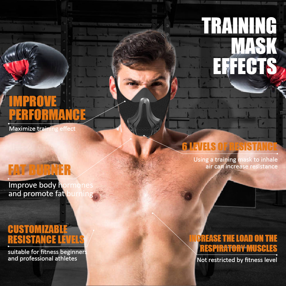 Altitude Boost Training Mask for Running, Cardio & Endurance Fitness