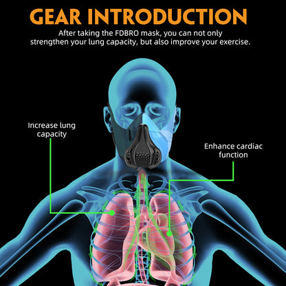 Altitude Boost Training Mask for Running, Cardio & Endurance Fitness