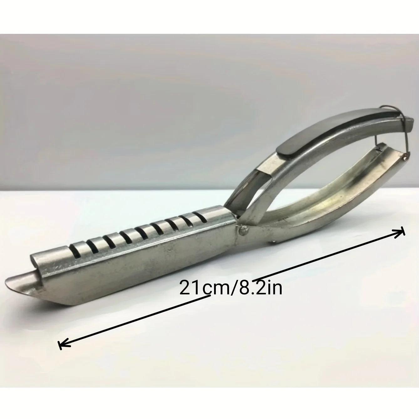 Professional BBQ Rib Skinner Heavy Duty bbq rib membrane remover & stainless steel rib prep tool with Ergonomic Grip