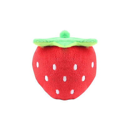 Corduroy Dog Toy with Squeaker for Puppies and Small Dogs