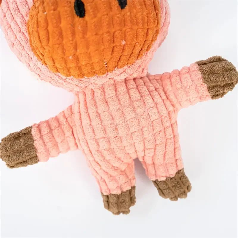 Cozy Chew Squeaky Dog Toy for Puppy Teething and Boredom Relief