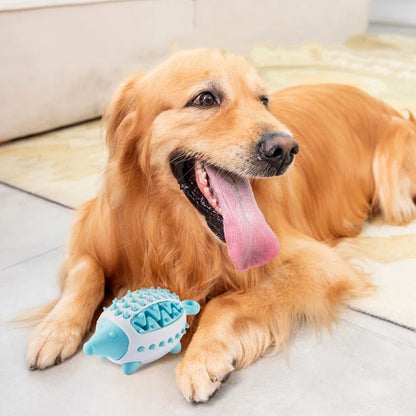 Interactive Hedgehog Treat Dispensing Dog Toy For Chewing And Slow Feeding