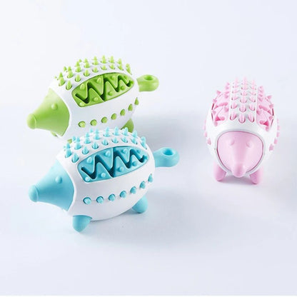 Interactive Hedgehog Treat Dispensing Dog Toy For Chewing And Slow Feeding