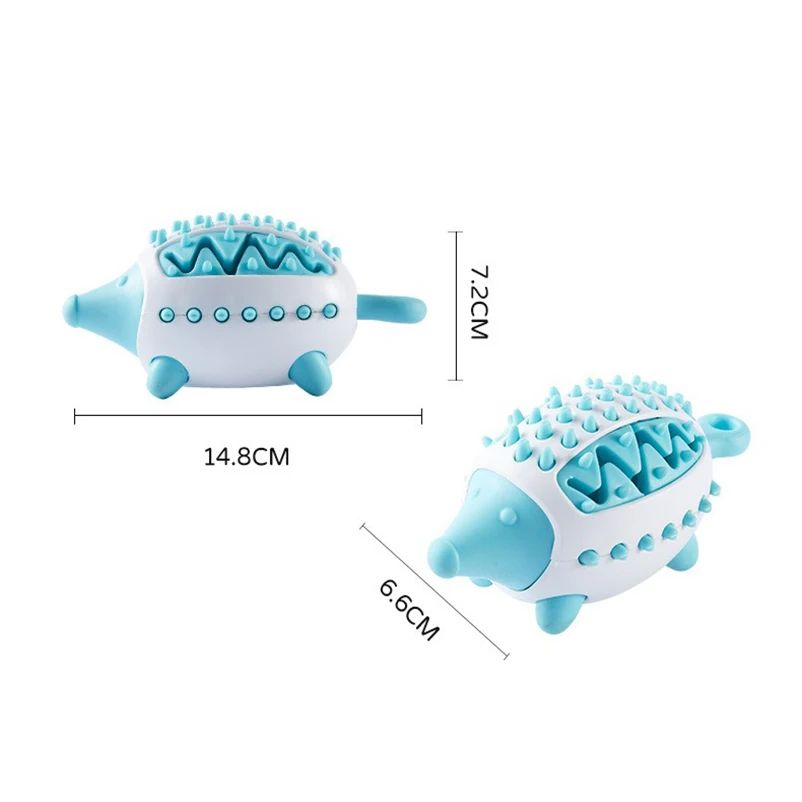 Interactive Hedgehog Treat Dispensing Dog Toy For Chewing And Slow Feeding
