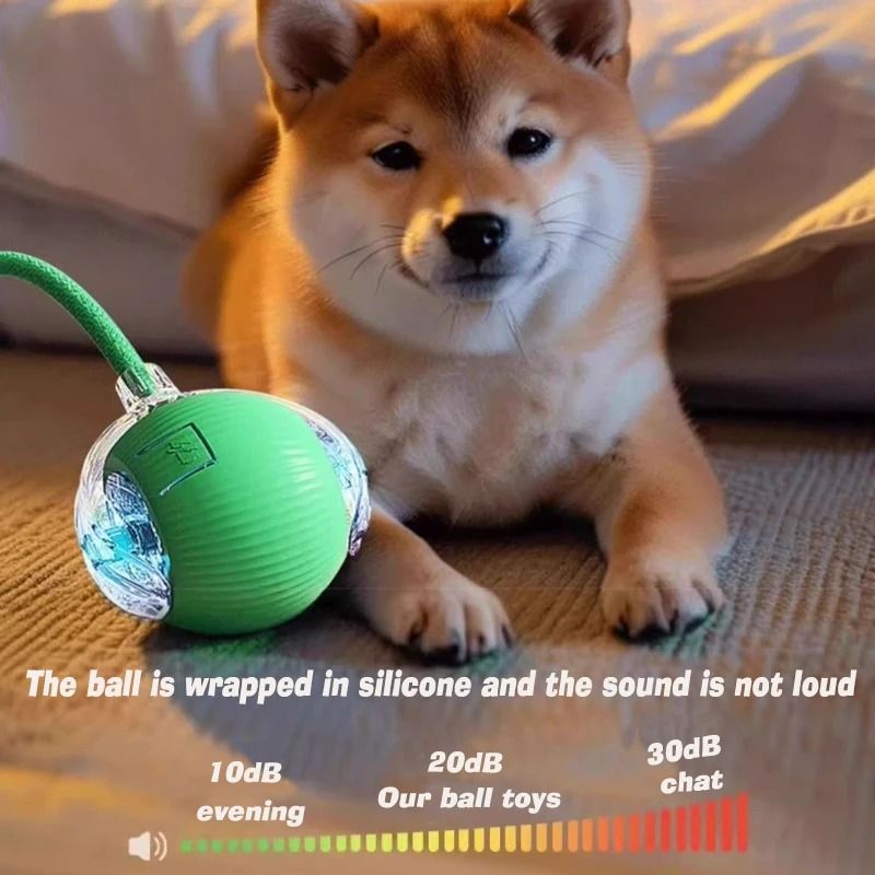 Smart Interactive Rolling Ball Toy for Dogs & Puppies