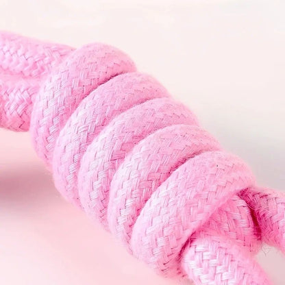 Durable Cotton Dog Rope Ball Toy for Chewing and Interactive Play