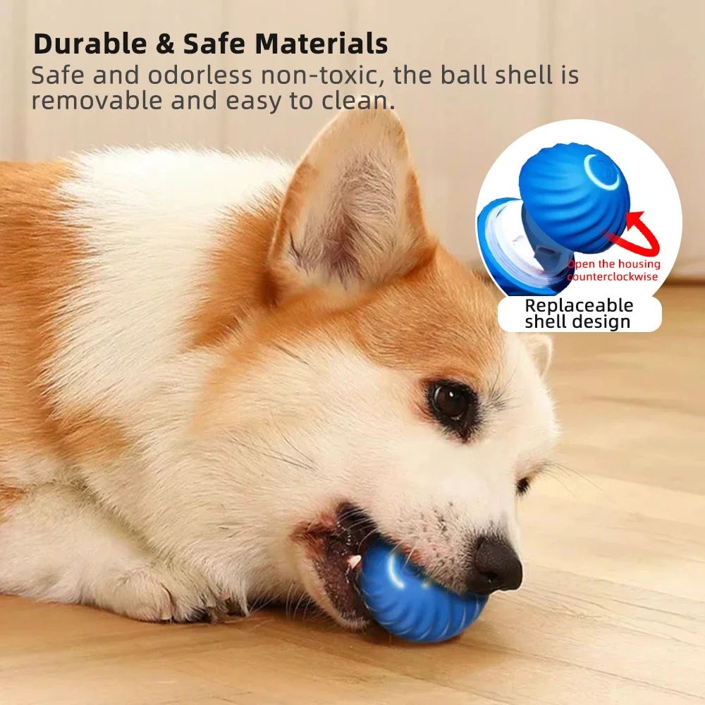 Smart Rolling Pet Ball Interactive Dog and Cat Toy