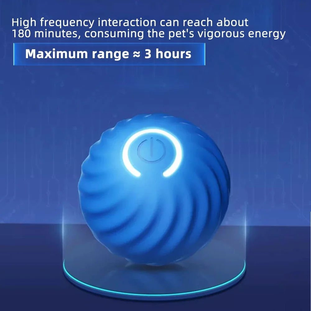 Smart Rolling Pet Ball Interactive Dog and Cat Toy