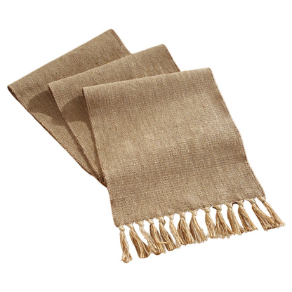 Elegant Cotton Linen Table Runner for Weddings & Home Decor