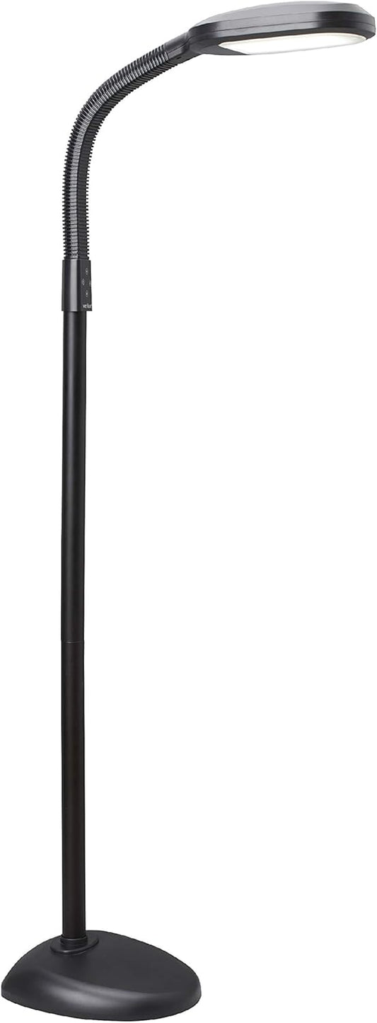 Natural Full Spectrum LED Floor Lamp 60 in Tall Sunlight Therapy & Reading Light