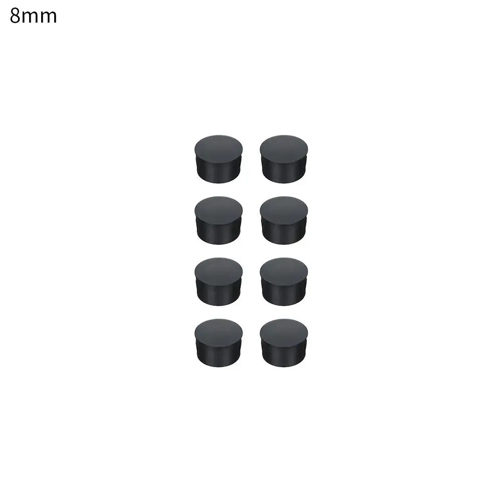 Round Plastic Hole Plug Caps – Furniture Feet Floor Protection Pipe End Cover Inserts