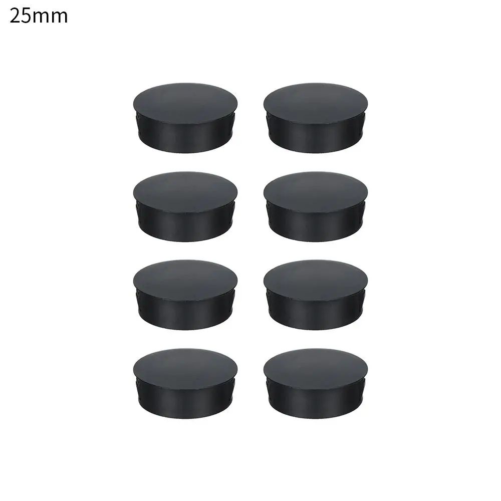 Round Plastic Hole Plug Caps – Furniture Feet Floor Protection Pipe End Cover Inserts