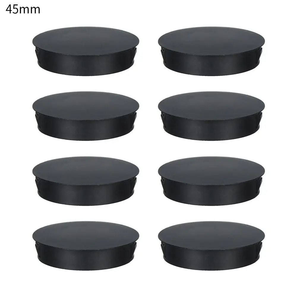 Round Plastic Hole Plug Caps – Furniture Feet Floor Protection Pipe End Cover Inserts