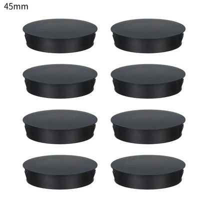 Round Plastic Hole Plug Caps – Furniture Feet Floor Protection Pipe End Cover Inserts