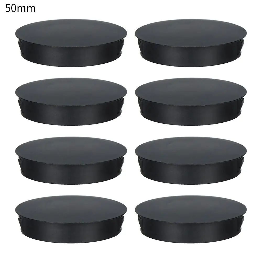 Round Plastic Hole Plug Caps – Furniture Feet Floor Protection Pipe End Cover Inserts