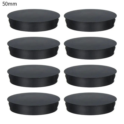 Round Plastic Hole Plug Caps – Furniture Feet Floor Protection Pipe End Cover Inserts