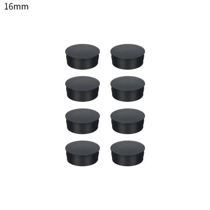 Round Plastic Hole Plug Caps – Furniture Feet Floor Protection Pipe End Cover Inserts